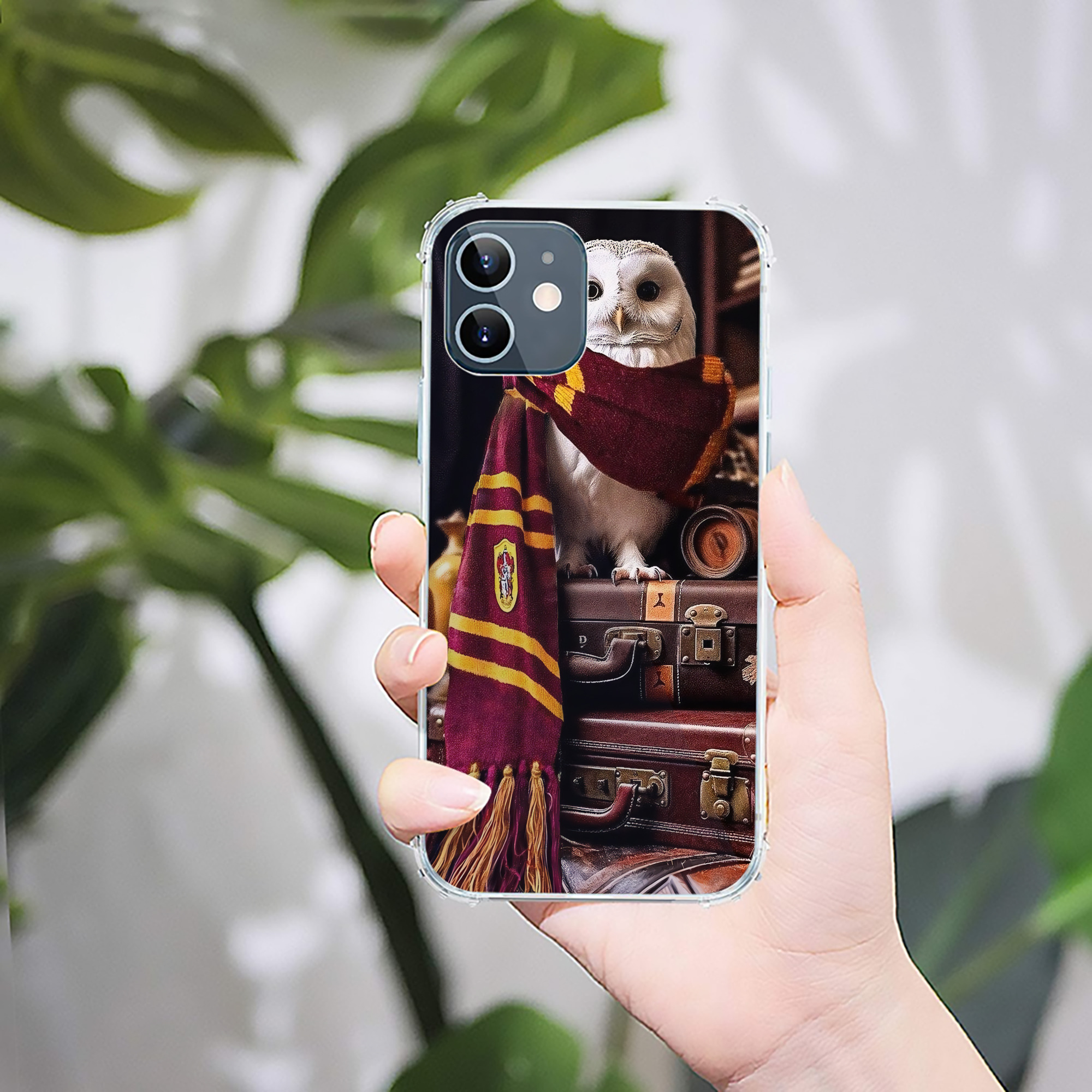 （画像用） Harry Potter ハリー・ポッターシリーズ 【iPhone 12シリーズ対応】透明スマホケース（クリアソフトケース）